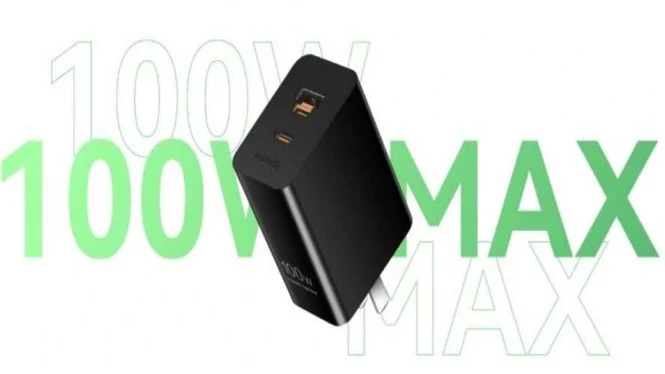 Huawei Launches New 100W GaN Charger with Foldable Design and Combined Ports for Convenience