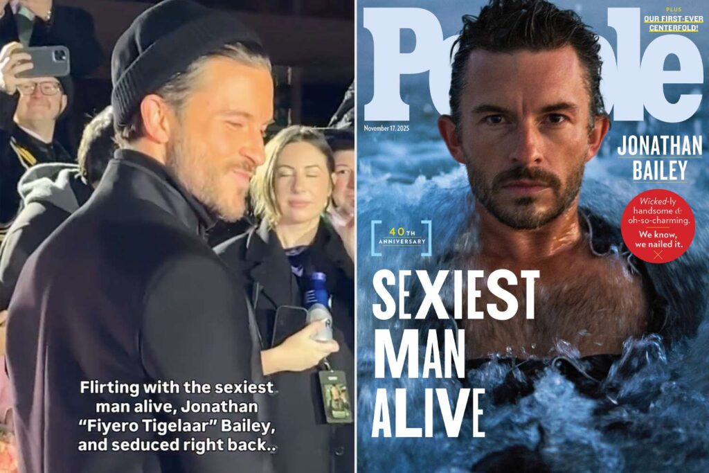Jonathan Bailey Responds Flirtatiously to Fan Calling Him 'Sexiest Man Alive' – Watch Video