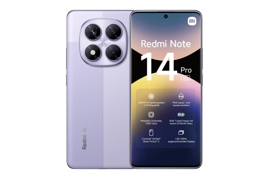 Redmi Note 14 Pro Features Advanced 200MP Main Camera with Cutting-Edge Technology