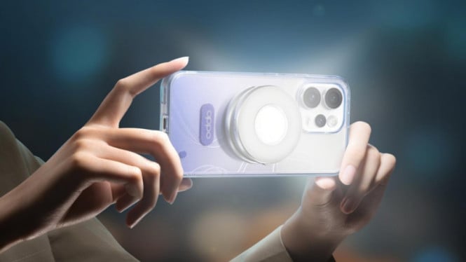 Oppo Launches Magnetic Halo Flash Light with Advanced Features and Innovative Design