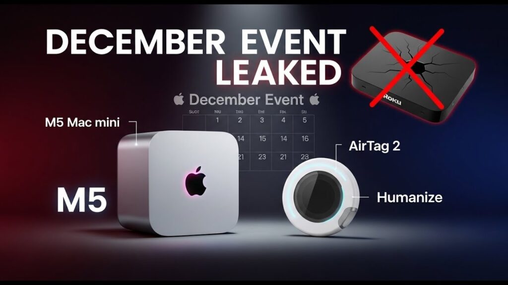 Complete Apple December Event Preview: M5 Mac Mini and AirTag 2 Reveal Innovations