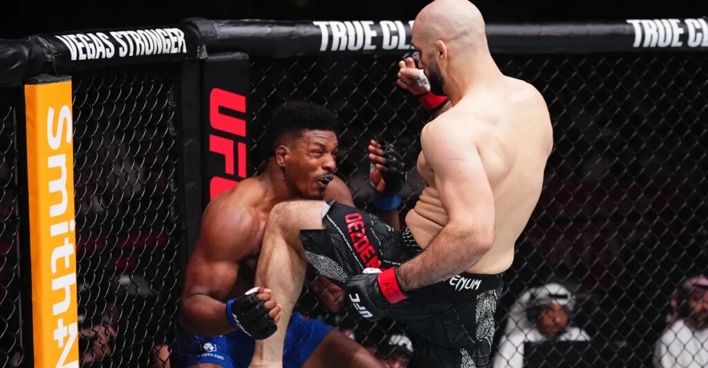 UFC Qatar Video: Volkan Oezdemir Scores Jaw-Dropping Knockout Over Alonzo Menifield