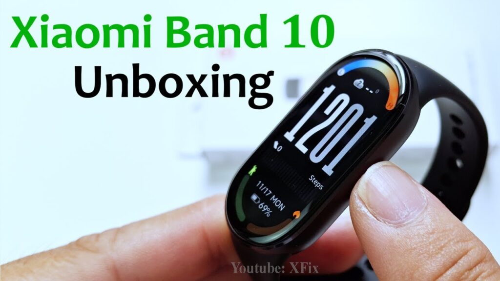 Xiaomi Smart Band 10 Unboxing: Explore Its Smart Features and Sleek Design Revealed