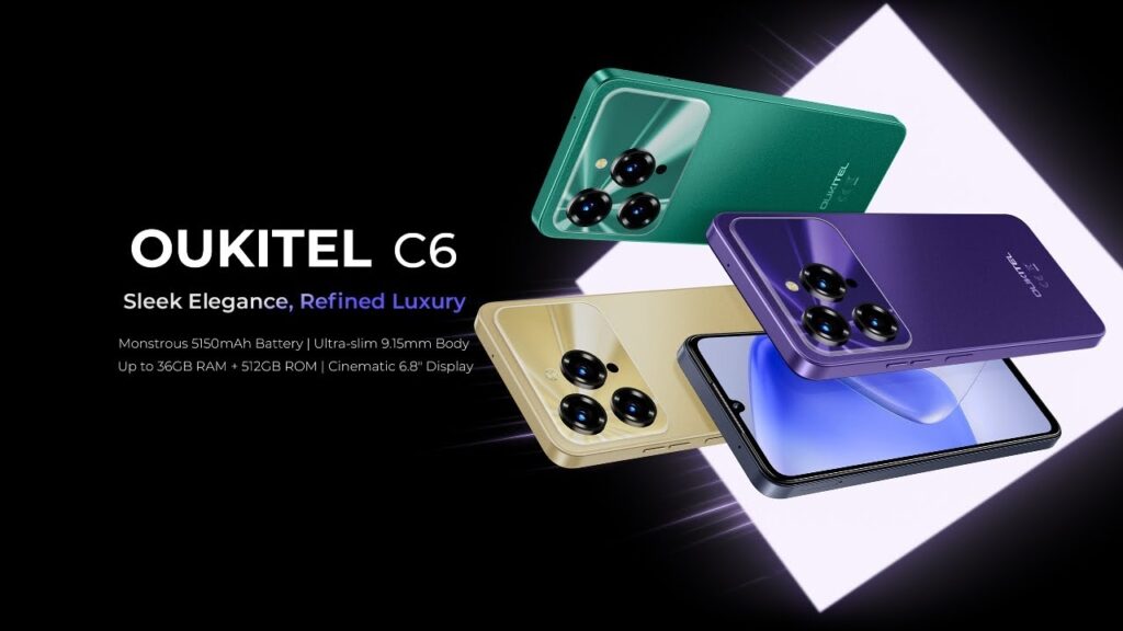 OUKITEL C6: Slim 5G Smartphone Delivering Smooth Performance and Sleek Design
