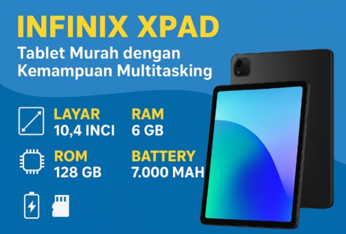 Infinix Xpad Gains Attention as a Mid-Range Tablet Designed for Efficient Multitasking