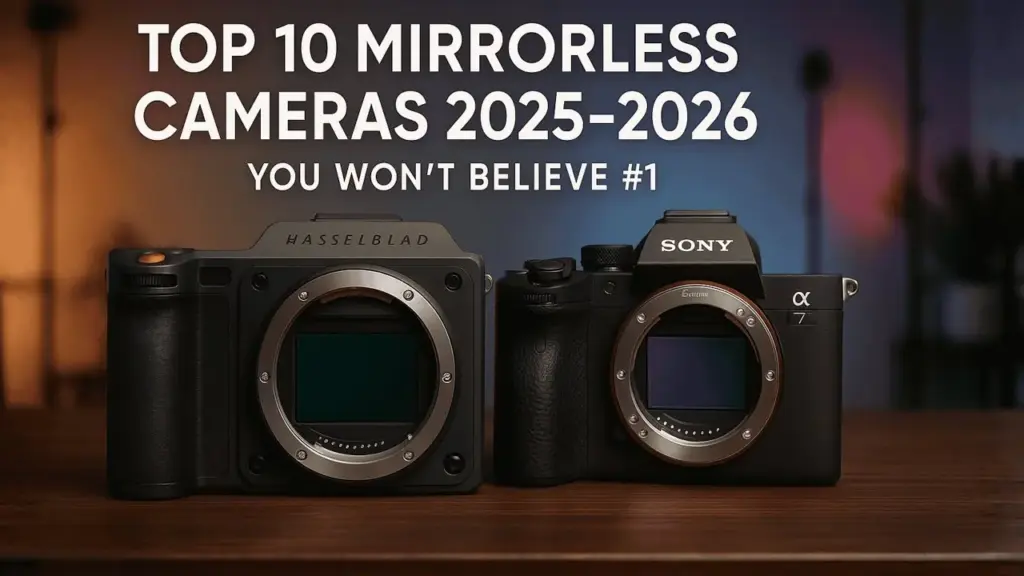Top 10 Best Mirrorless Cameras for 2025-2026 You Need to Know Now