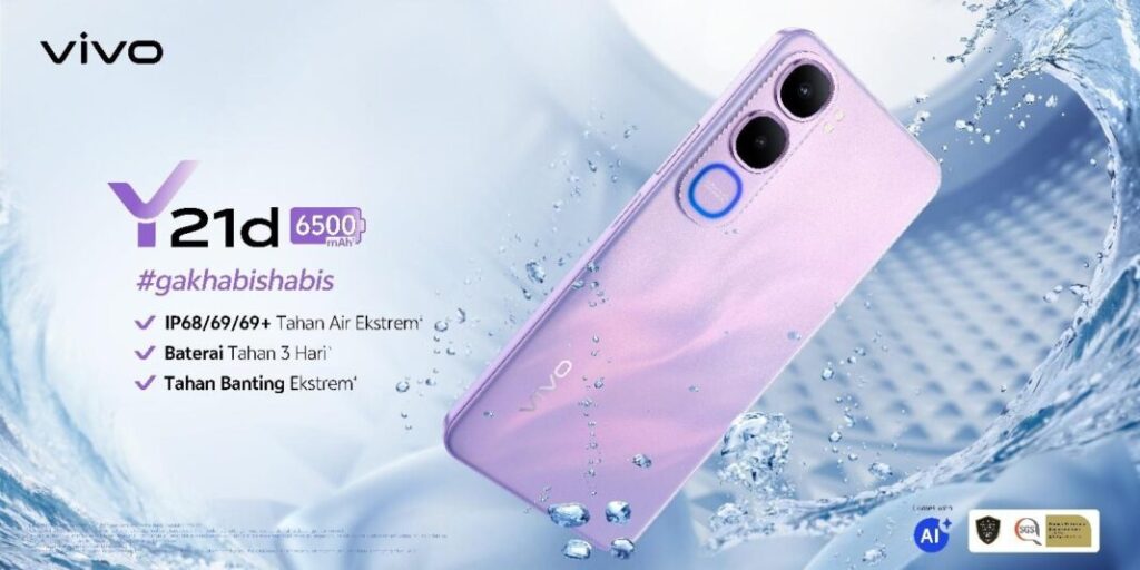 vivo Y21d Launches in Indonesia Priced Around $130: Affordable Features Unveiled