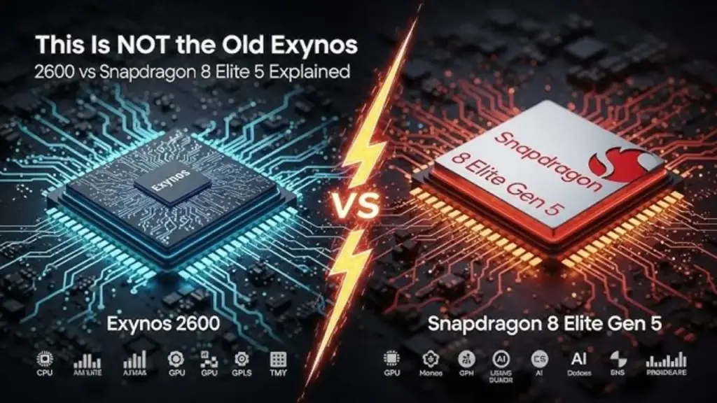 Flagship Chipset Showdown: Comparing Performance Between Exynos 2600 and Snapdragon 8 Elite Gen 5