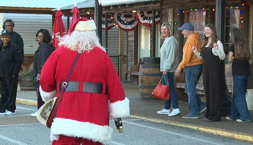 Santa Visits Brook Shaw's Old Country Store for Festive Holiday Celebration