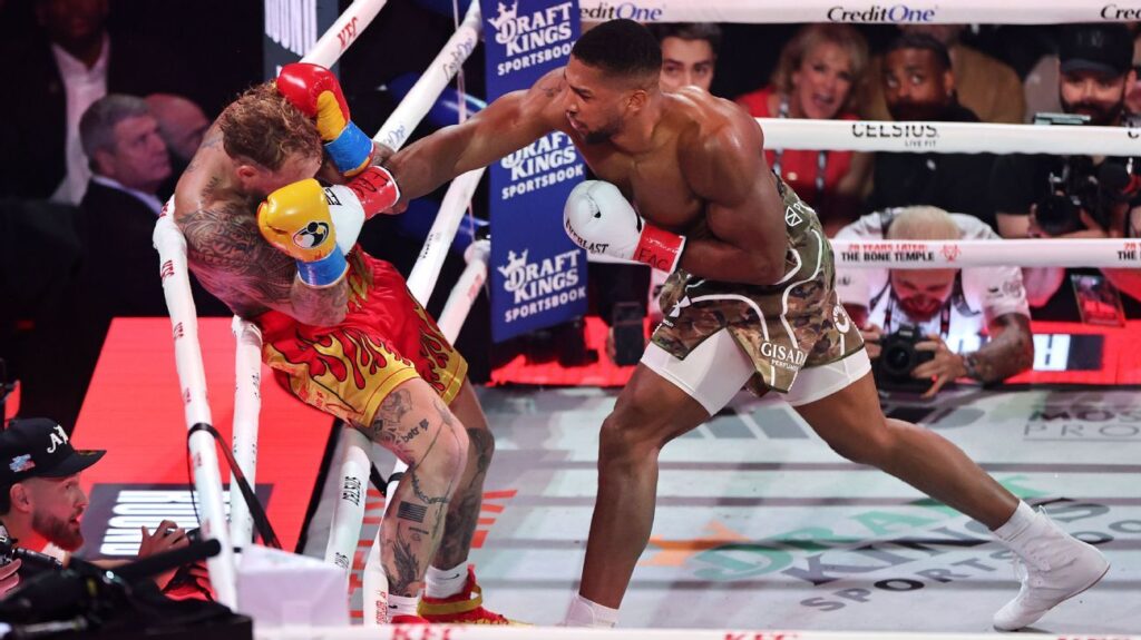 Jake Paul vs. Anthony Joshua Fight Attracts 33 Million Viewers on Netflix Worldwide