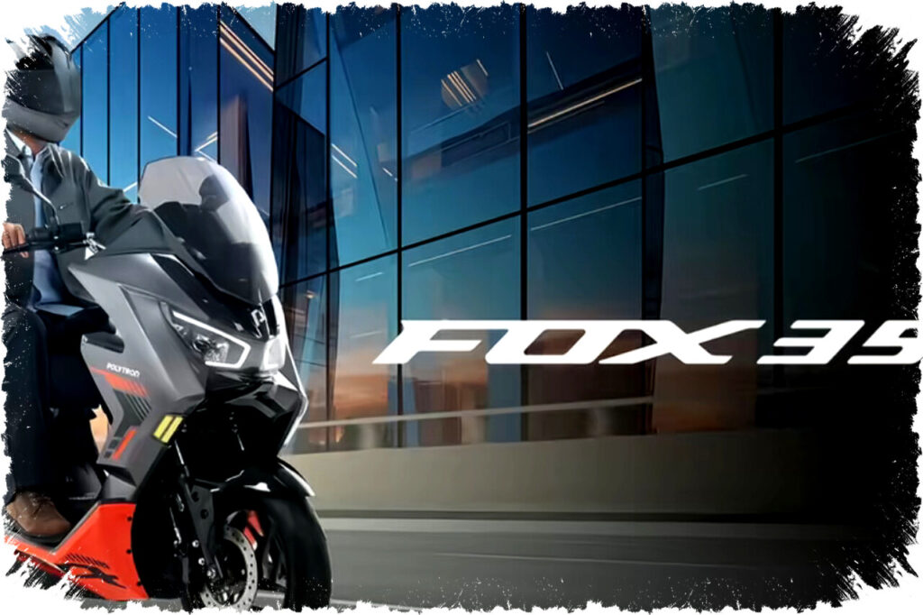Polytron Fox 350: Advanced Electric Motorcycle with Smart Features and Powerful 6,490W Peak Motor