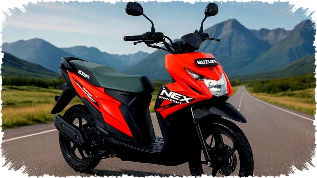 Suzuki NEX Crossover 115cc: Compact Adventure-Style Scooter with Reliable SEP Engine and High Clearance