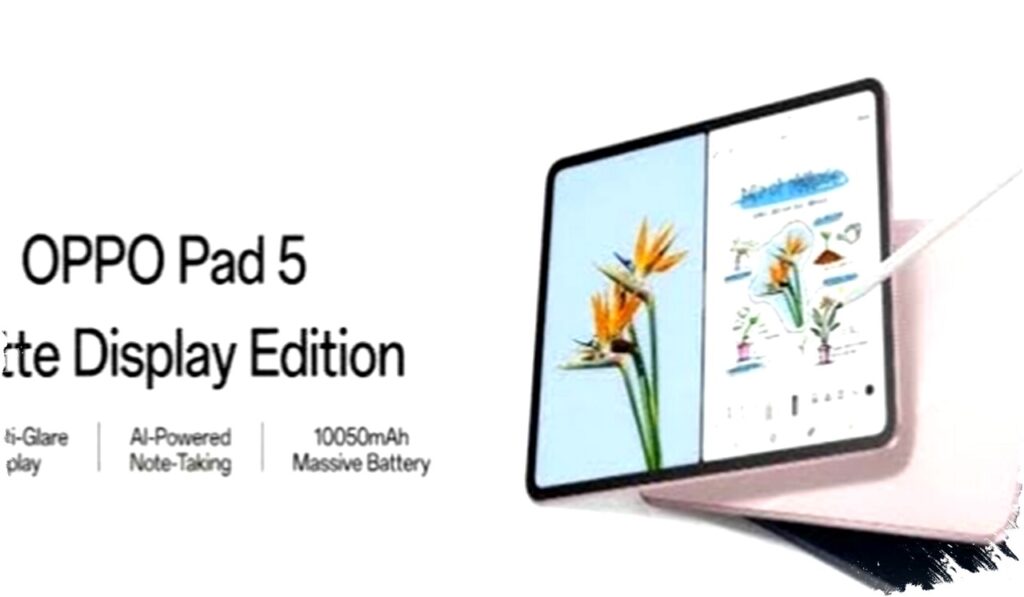 OPPO Pad 5 Matte Display Edition: Anti-Glare Screen with Eye Comfort Protection and Smooth 120Hz Display
