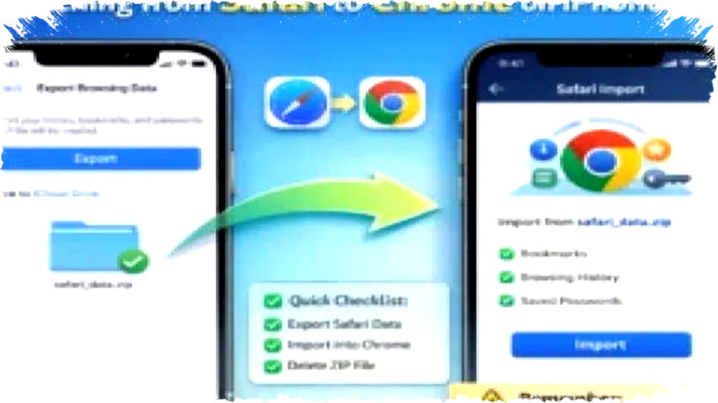 Seamless Data Transfer: Chrome iOS Simplifies Moving Your Safari Browsing Experience