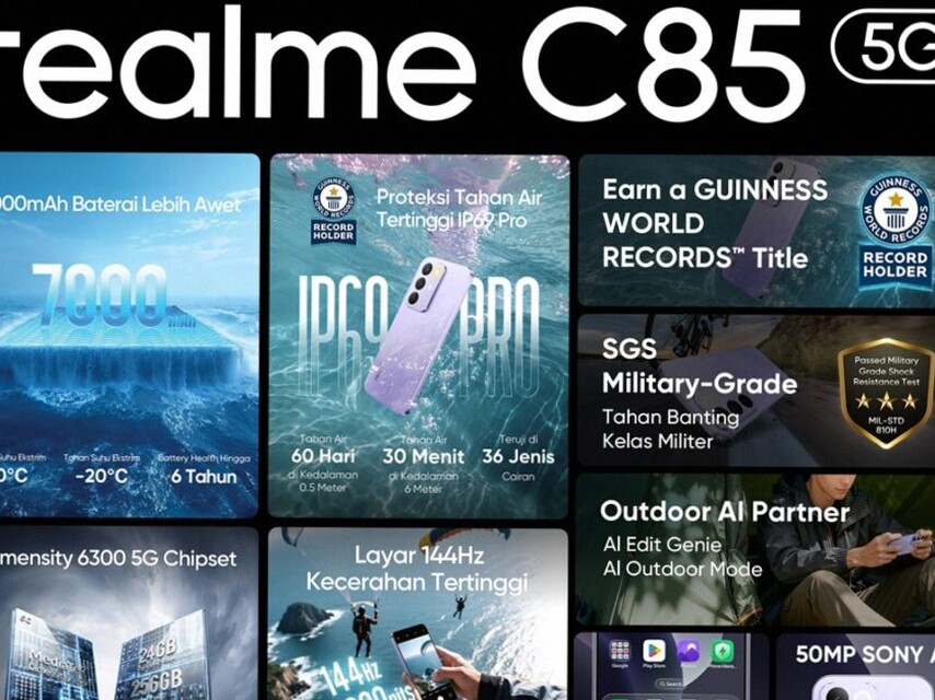 Realme C85 5G Now Available Nationwide with Powerful Features and Fast Connectivity