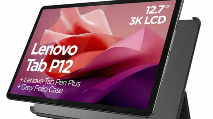Lenovo Tab P12 12.7" Display Boosts Multitasking for Enhanced Productivity on the Go
