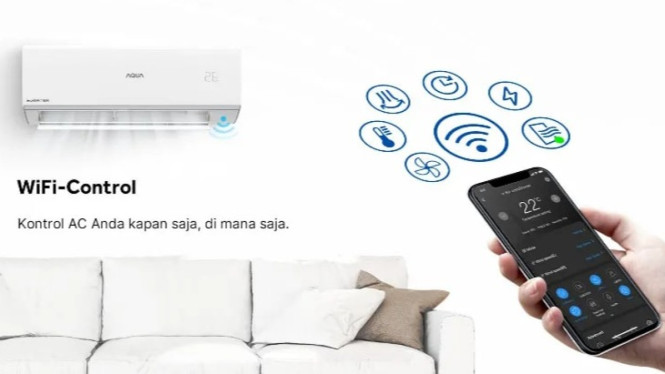 Affordable Aqua Japan AC with Turbo Cool Technology for Fast and Stable Cooling