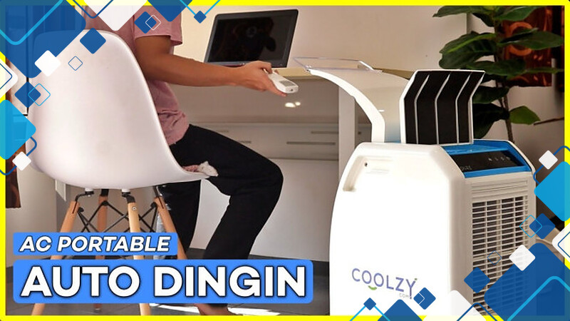 Coolzy Portable Personal Air Conditioner for Easy, On-the-Go Cooling Anywhere