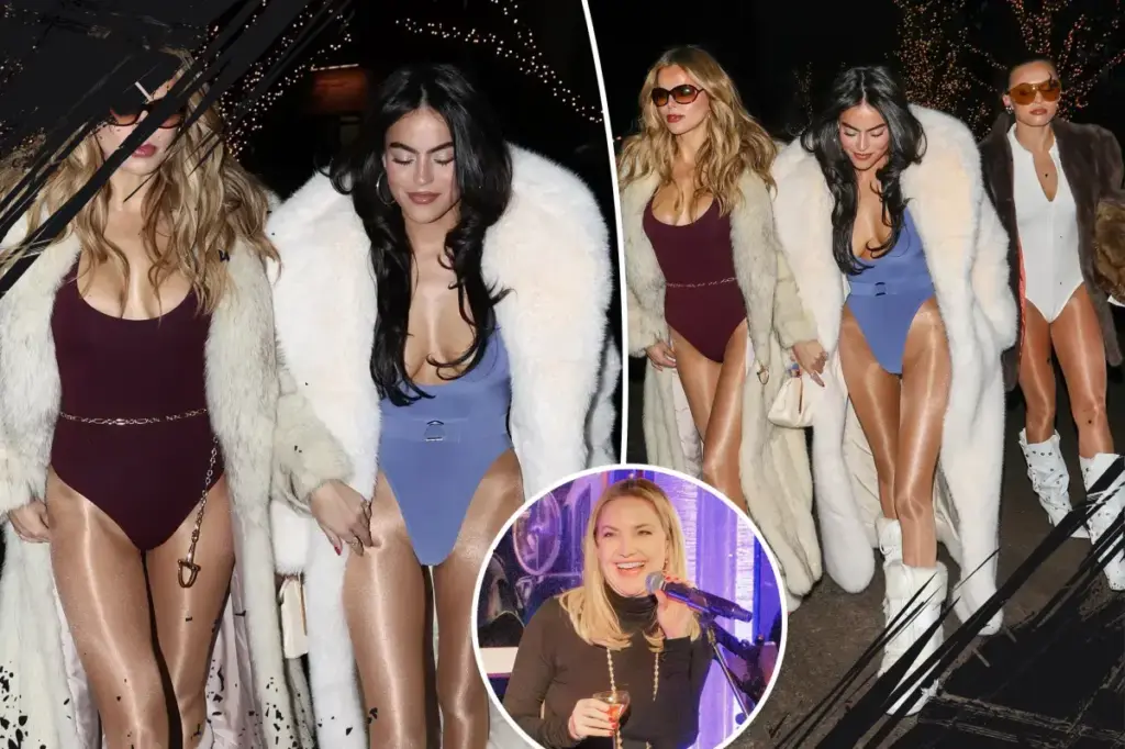 Brooks Nader and Sisters Embrace Retro Vibes at Celebrity Aspen New Year Celebration