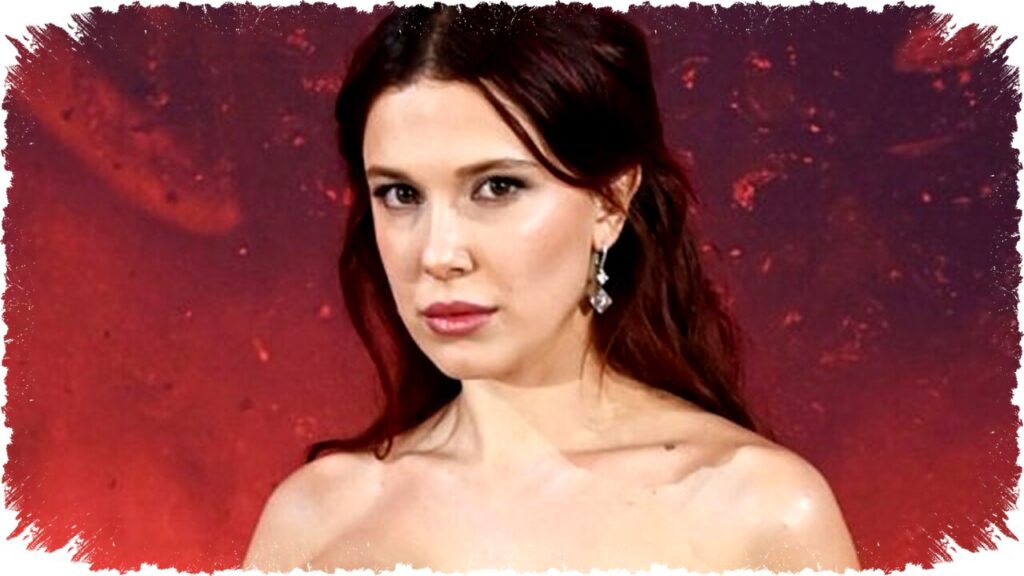 Millie Bobby Brown Turns Heads With Baby Pink Crop Top, Vintage Updo for Stunning 22nd Birthday Celebration