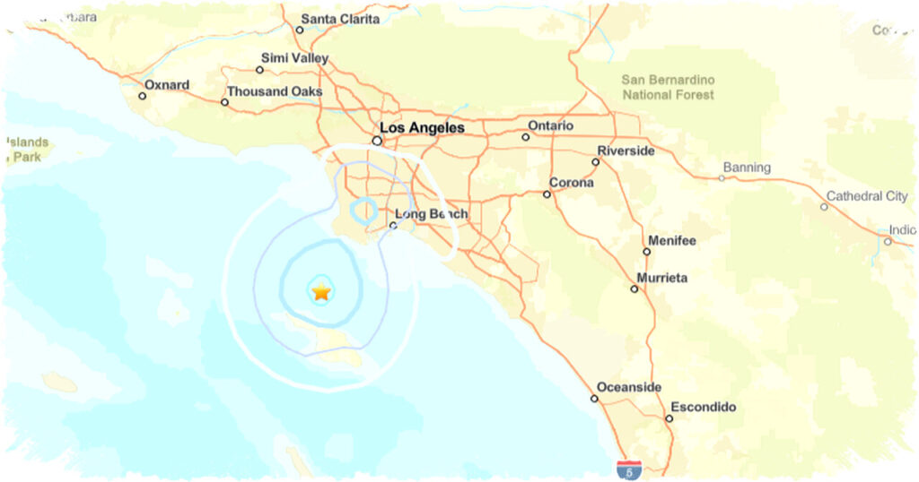 3.5 Magnitude Earthquake Shakes Rancho Palos Verdes Coast Felt As Far As Northern Orange County