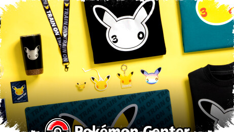 Celebrate 30 Years of Pokémon with Exclusive Apparel, Accessories & Gifts from Pokémon Center