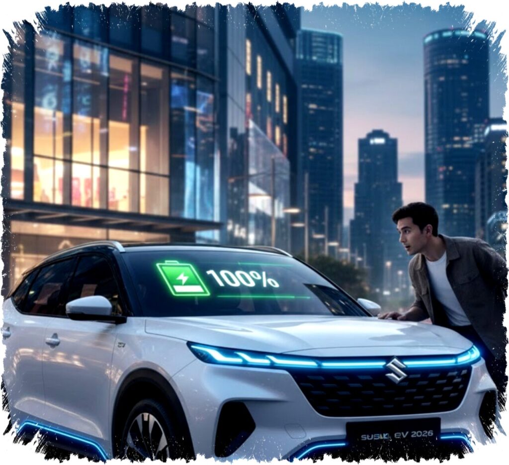 Suzuki eVX 2026 Price Leaked: Is This Electric SUV’s Range of 500 KM Enough to Shatter the Market?