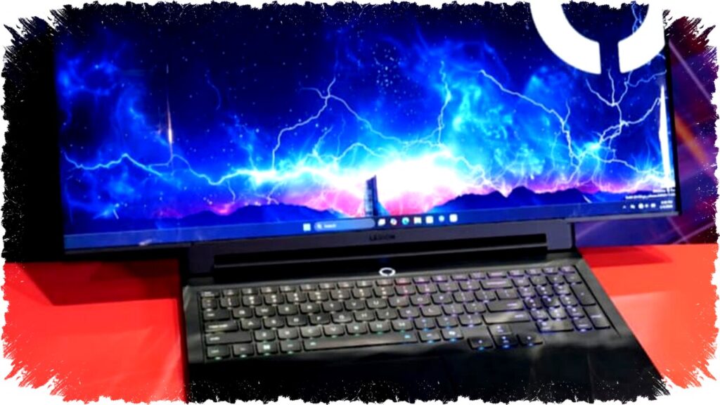 Lenovo Legion Pro Rollable Stuns Gamers with Expandable Ultrawide Laptop Screen Technology