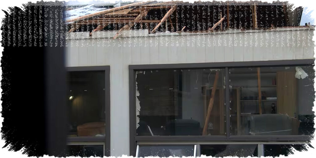 Storm Gusts Rip Roofs Off 22 Homes, 12 Displaced; Hundreds of Emergency Calls Reported