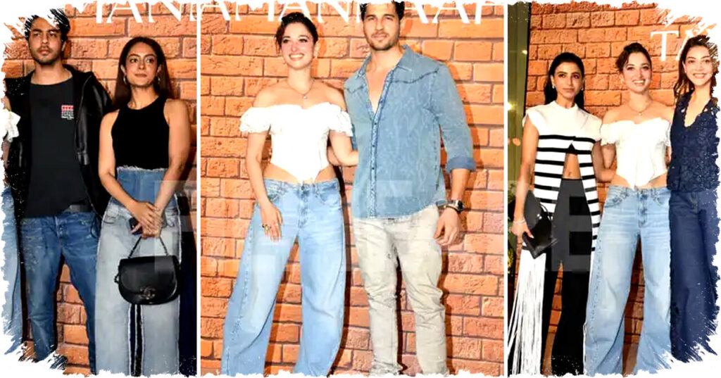 Photos: Aryan Khan Reunites With Bollywood Divas Anya Singh & Tamannaah Bhatia at Jewellery Launch