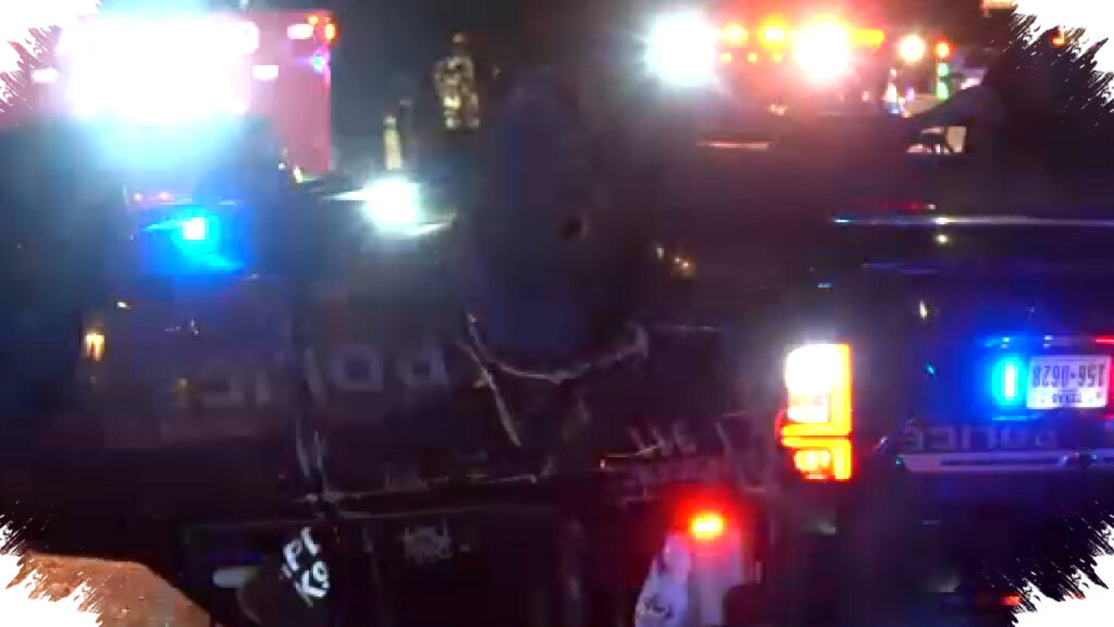 HPD Officer And K9 Hurt In Downtown Crash, Cruiser Flipped Nearly A Block