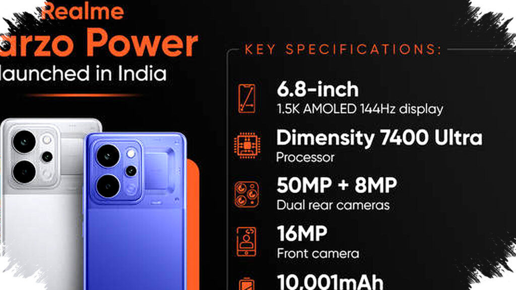Realme Narzo Power Arrives, 10,001mAh Phone Doubles As A Powerbank!