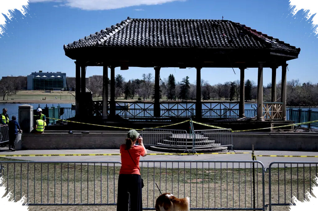 Denver’s Historic City Park Bandstand Destroyed by Fire, Suspicious Blaze Threatens Beloved Jazz Tradition