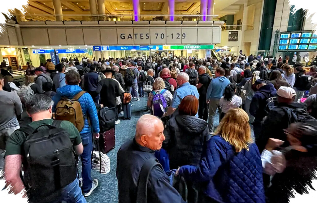 TSA Lines at Orlando Airport Stretch 45 Minutes, Travelers Face Frustration Amid Funding Deadlock