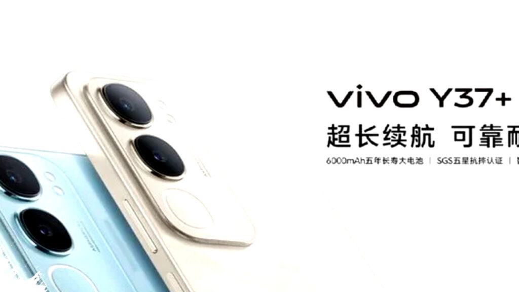 Vivo Y37+ Challenges Mid-Range Rivals With 6000mAh Power, Dimensity 6300 Speed And Five-Year Battery Promise