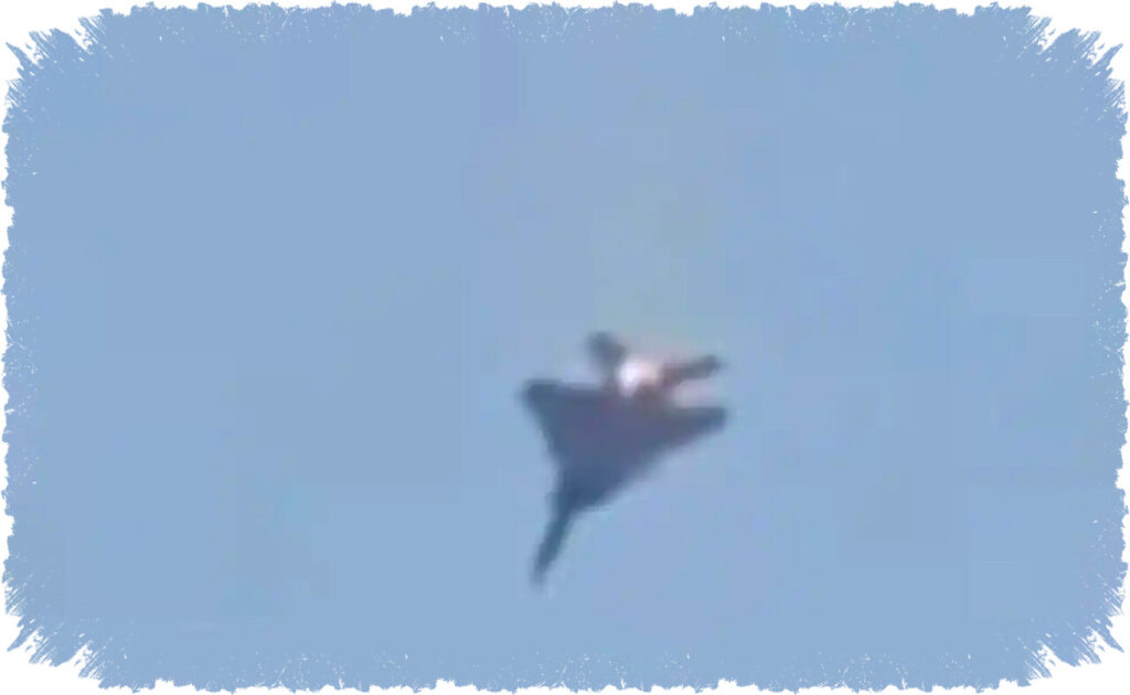 Iran Shares Dramatic Footage Of F-15 Fighter Jet Spiralling, Crashing Over Kuwait Amid Escalating Middle East Conflict
