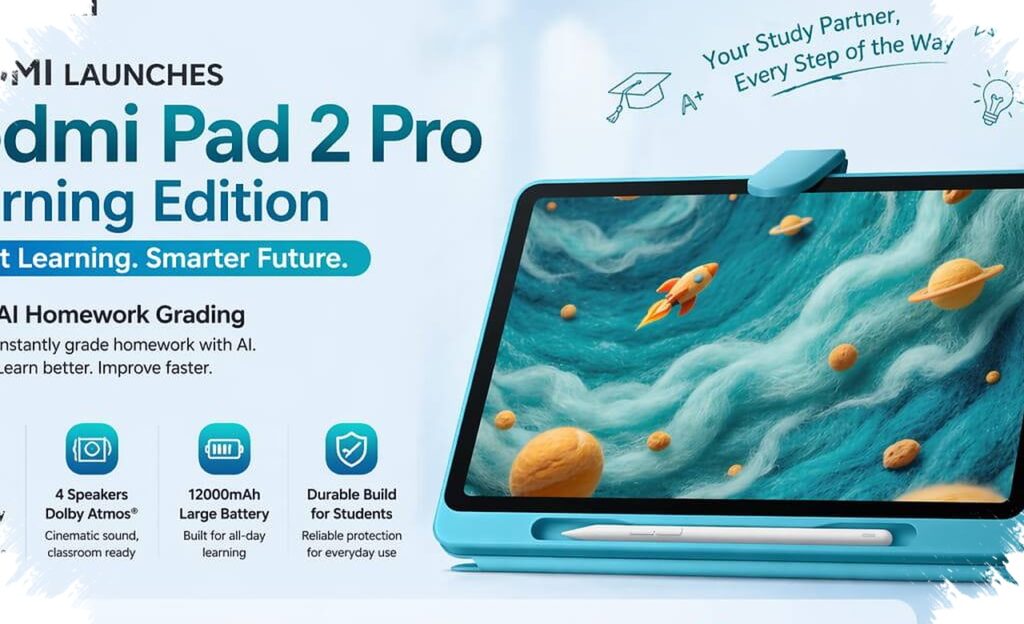 Redmi Pad 2 Pro Learning Edition Debuts In China, AI Tutoring And 150,000 Learning Materials Included