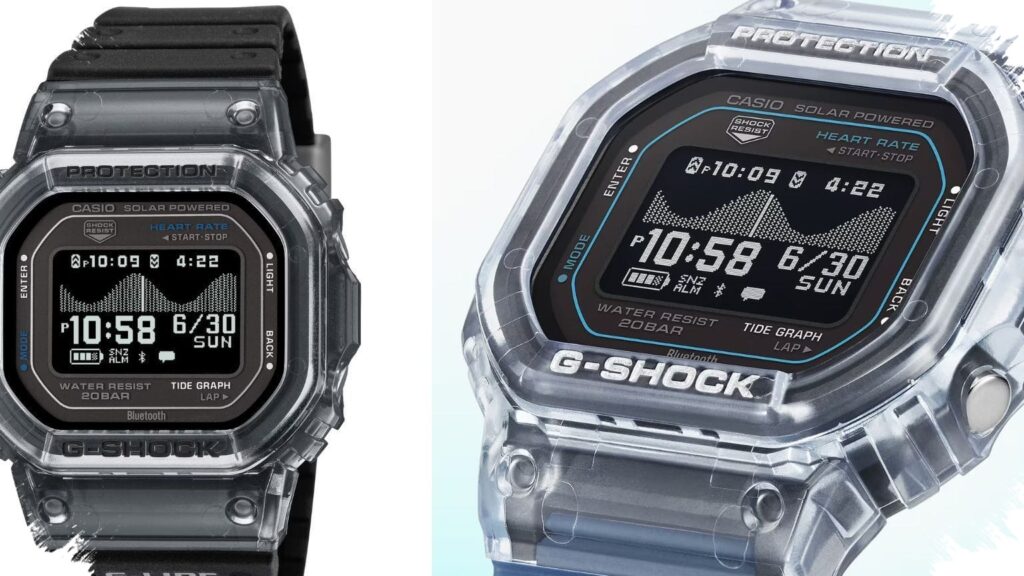 Casio Turns G-LIDE GBX-H5600 Into a Serious Fitness Watch, 12 Grams Lighter With New Health Sensors