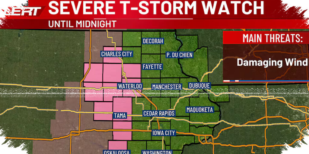 First Alert As Storm Line Races In, Damaging Winds And An Isolated Tornado Threaten Evening Commutes