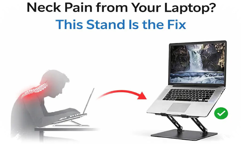 Laptop-on-Lap Habits Can Strain the Neck, Trap Heat, and Raise Fertility Concerns