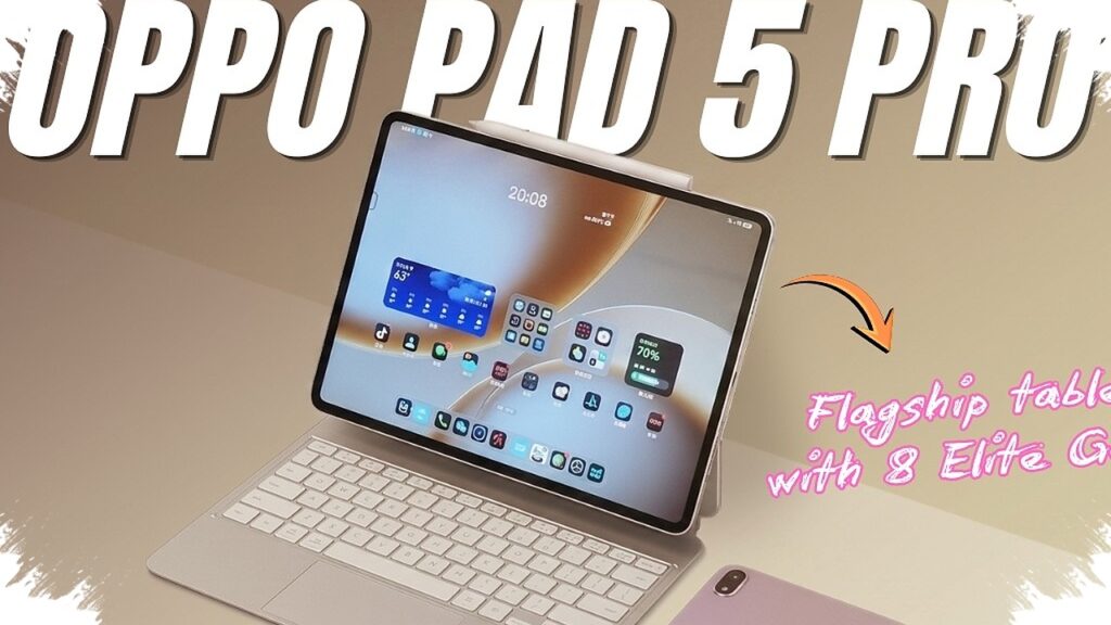 Oppo Pad 5 Pro Debuts Quietly, A 13.2-Inch 144Hz Tablet Built For Work And Play