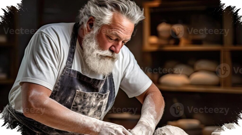 Gemini AI Turns a Face Into an Artisanal Baker, Warm Lighting and Fine Details Make It Feel Real