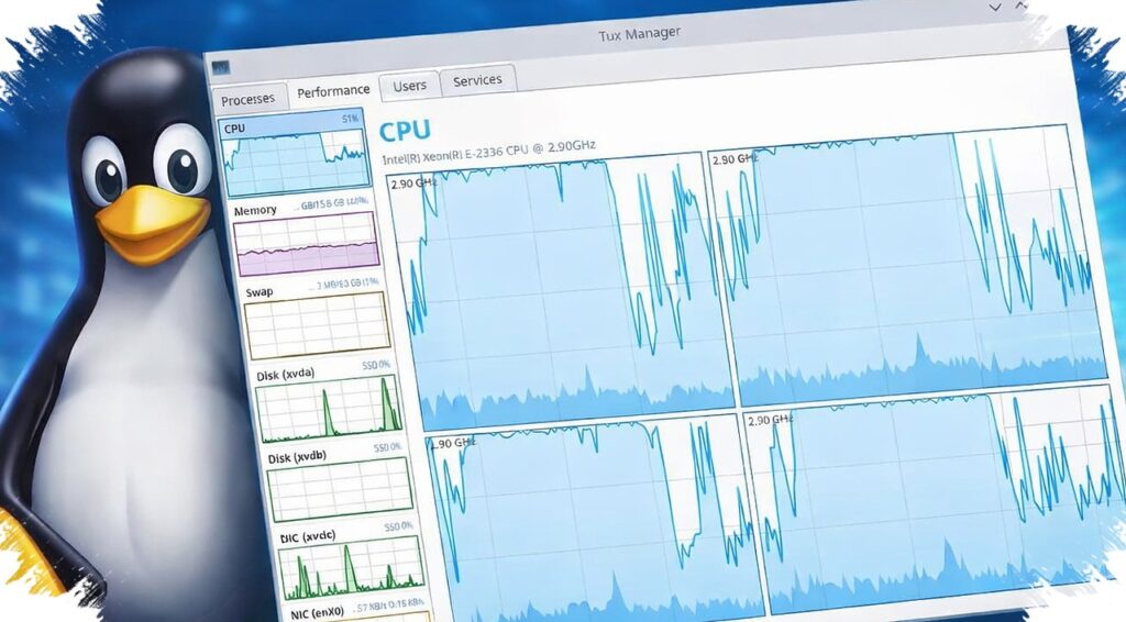 Tux Manager Brings A Familiar Task Manager Experience To Linux, Built Lightly With Qt