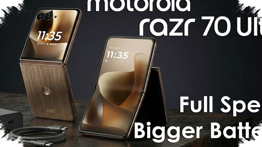 Motorola Razr 70 Ultra Nears Launch After 3C Certification Reveals 68W Charging and Premium Design Clues