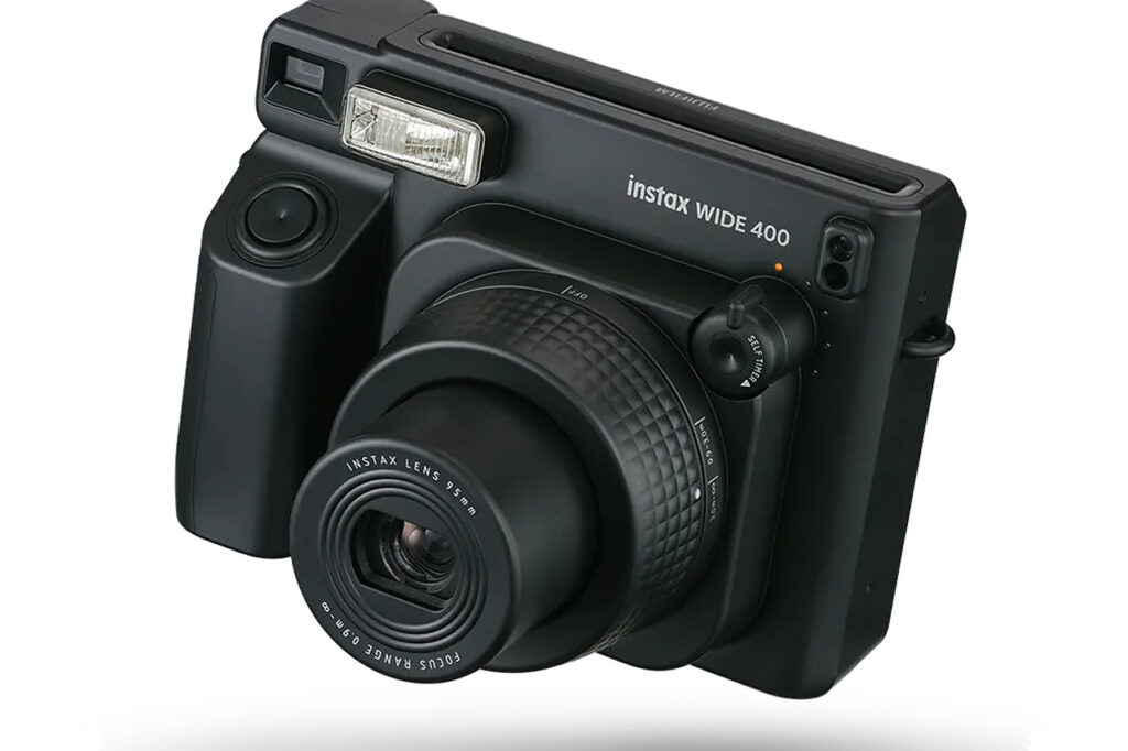 Fujifilm’s Jet Black Instax WIDE 400, A Wider Instant Camera That Feels Surprisingly Elegant
