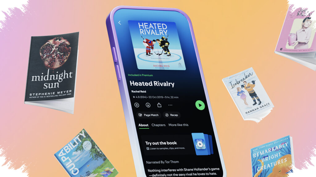 Spotify Sells Print Books Now, Turning Listening Into Reading In One Seamless App