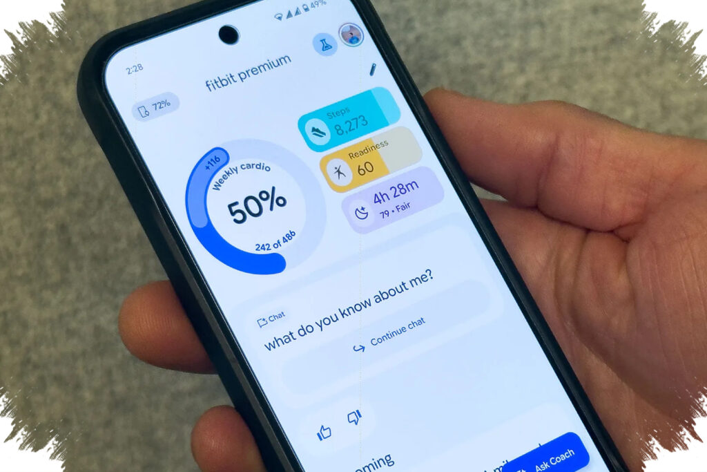 Fitbit’s AI Health Coach Breaks Out, Free Users Finally Get The Edge