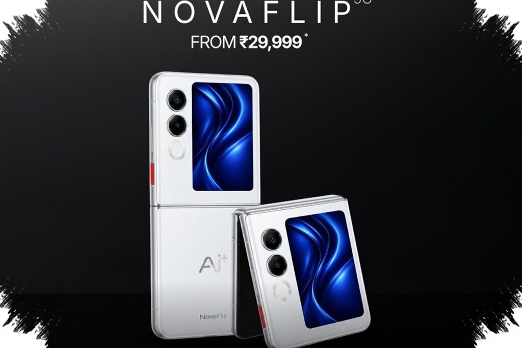 Ai+ Nova Flip 5G Challenges Foldables, Dimensity 7300X And nxtQ OS Set The Trap