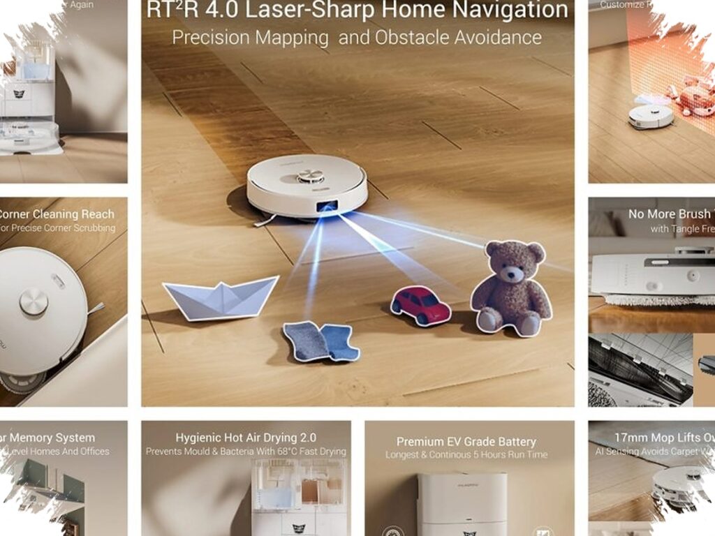 Milagrow iMap Max W300 ULTRA Comes In Too Hard, 35,000Pa And An All-Auto Dock