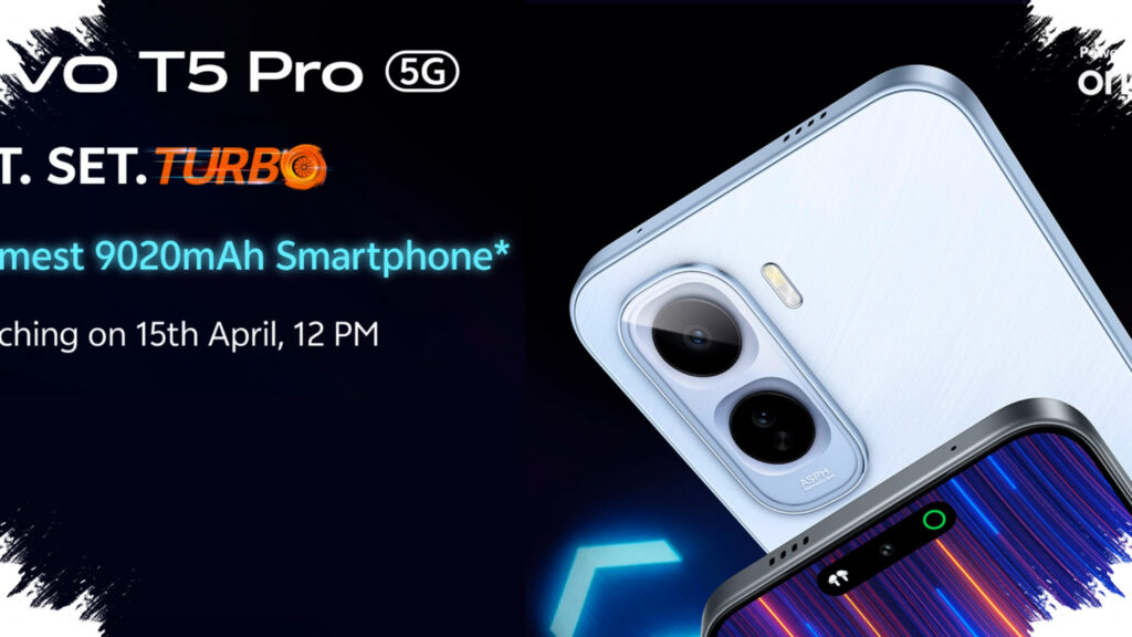 Vivo T5 Pro Launches With A 9,020mAh Battery, The 144Hz Display Is Hard To Ignore